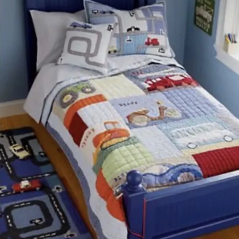 Land Of Nod Transportation Quilt